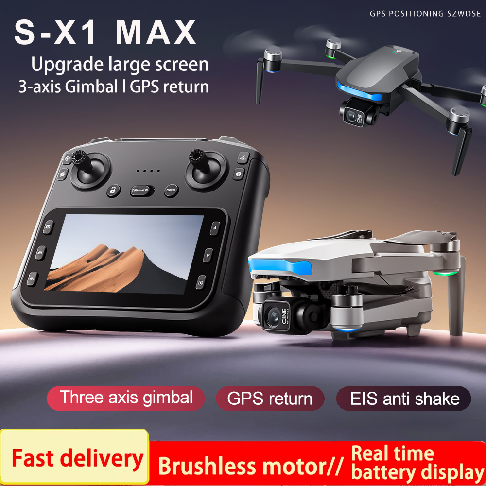 S-X1 MAX 4K طائرة بدون طيار اح - مراجعة Eachine Drone E58 وسعره