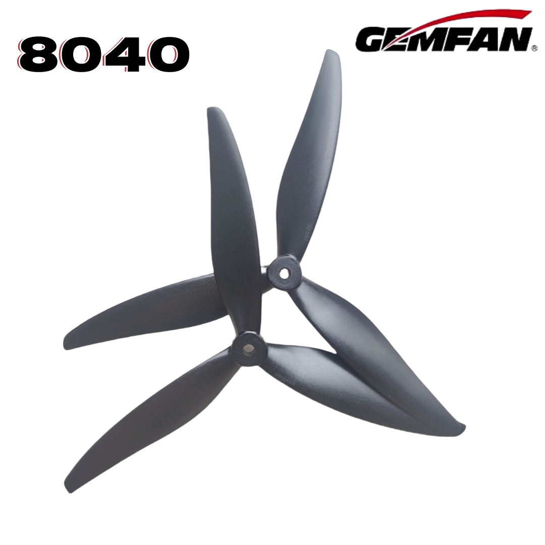 Gemfan 8040 8X4X3 3-blade 8 بو - مراجعة Fpv Drone Propeller وسعره