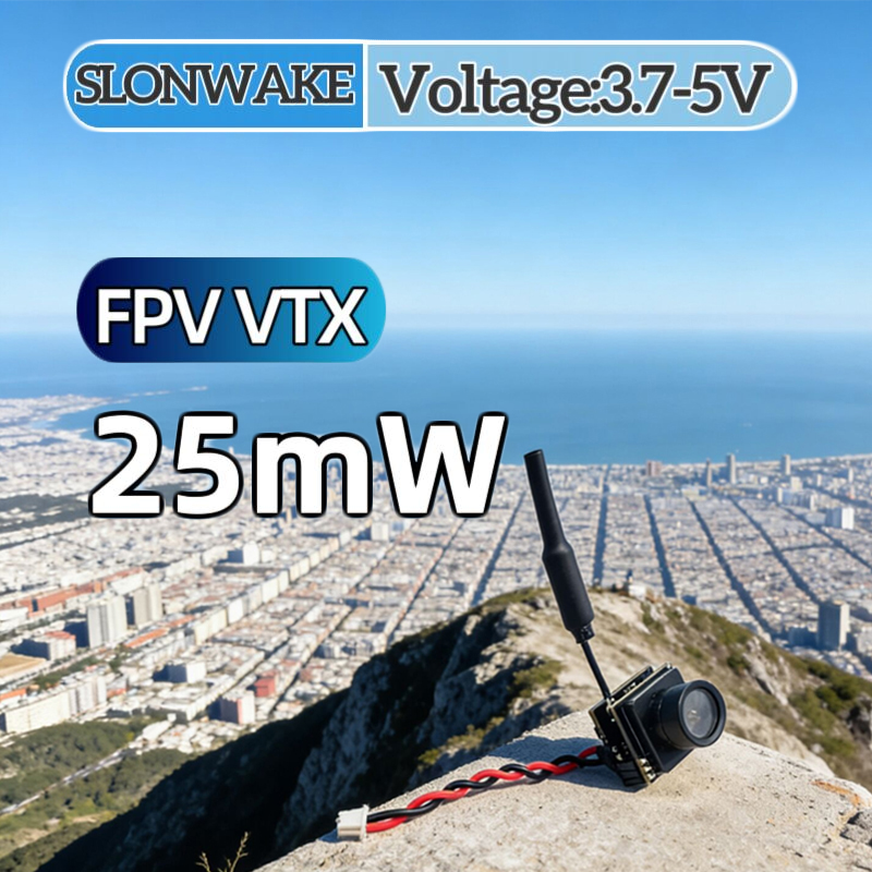 جهاز إرسال فيديو مدمج SLONWAKE - مراجعة Fpv Drone Frame وسعره