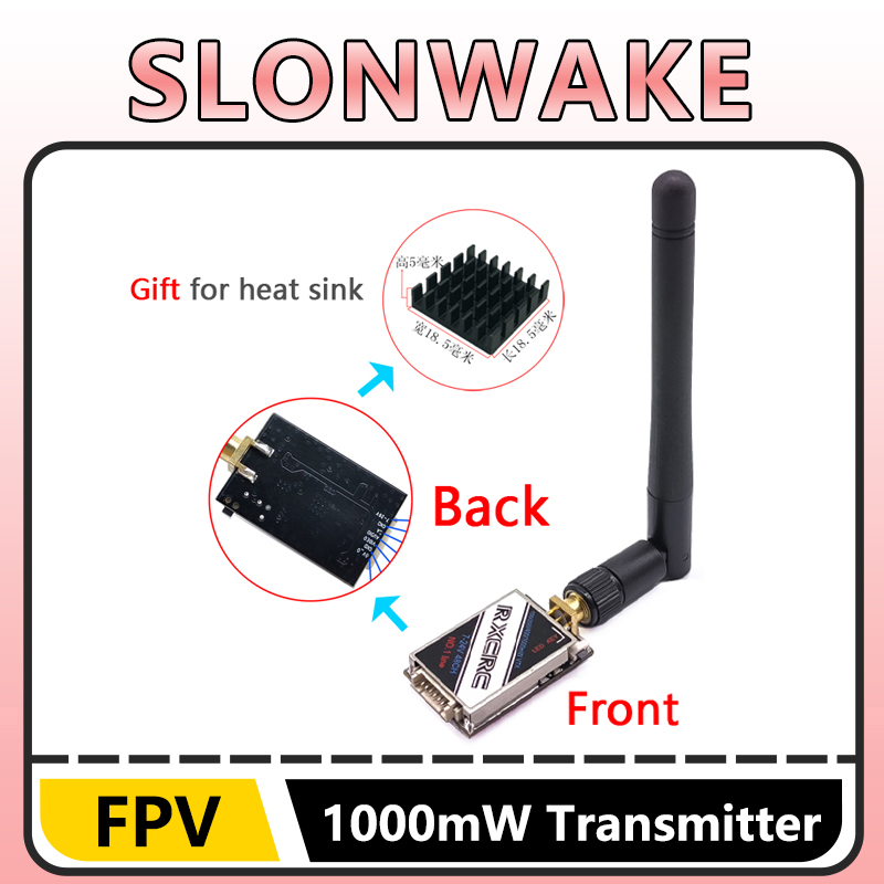 جهاز إرسال فيديو SLONWAKE 5.8G - مراجعة Fpv Drone Frame وسعره