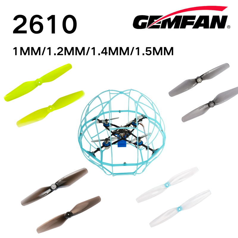 2610 الدعائم Gemfan 2.6 بوصة 2 - مراجعة Fpv Drone Battery وسعره
