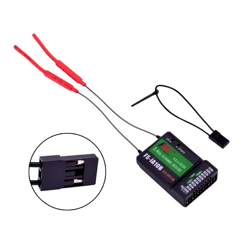 جهاز استقبال Flysky FS-iA10B ب - مراجعة Fpv Drone Battery وسعره